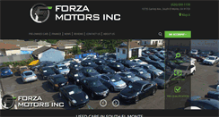 Desktop Screenshot of forzamotorsinc.com